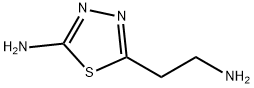 5-(2-氨基乙基)-1,3,4-噻二唑-2-胺二盐酸盐 结构式
