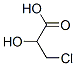 3-Chloro-2-hydroxypropanoic acid 结构式