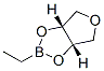 (3aS,6aR)-2-Ethyltetrahydrofuro[3,4-d]-1,3,2-dioxaborole 结构式