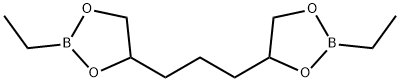 4,4'-(1,3-Propanediyl)bis(2-ethyl-1,3,2-dioxaborolane) 结构式