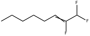 1,1,2-Trifluoro-2-octene 结构式