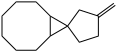 3'-Methylenespiro[bicyclo[6.1.0]nonane-9,1'-cyclopentane] 结构式