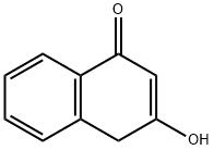 1(4H)-Naphthalenone, 3-hydroxy- (9CI) 结构式