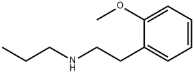 Benzeneethanamine, 2-methoxy-N-propyl- (9CI) 结构式