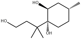 1,2-Cyclohexanediol, 1-(3-hydroxy-1,1-dimethylpropyl)-4-methyl-, (1R,2S,4R)- (9CI) 结构式