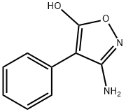 5-Isoxazolol,  3-amino-4-phenyl- 结构式