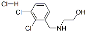 2-[[(2,3-dichlorophenyl)methyl]amino]ethanol hydrochloride 结构式