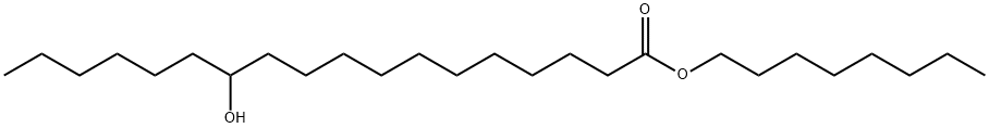 OCTYL 12-HYDROXYSTEARATE 结构式