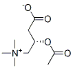 (3S)-3-acetyloxy-4-trimethylammonio-butanoate 结构式