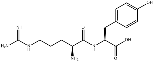 H-ARG-TYR-OH 结构式