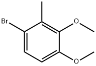 1-溴-3,4-二甲氧基-2-甲基苯 结构式