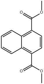 1,4-萘二甲酸二甲酯 结构式