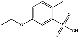 Benzenesulfonic acid, 5-ethoxy-2-methyl- (9CI) 结构式