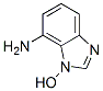 1H-Benzimidazol-7-amine, 1-hydroxy- (9CI) 结构式