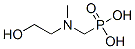 Phosphonic acid, [[(2-hydroxyethyl)methylamino]methyl]- (9CI) 结构式