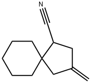 Spiro[4.5]decane-1-carbonitrile, 3-methylene- (9CI) 结构式