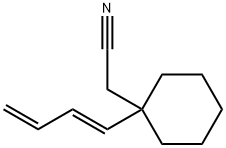 Cyclohexaneacetonitrile, 1-(1E)-1,3-butadienyl- (9CI) 结构式