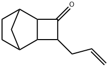 Tricyclo[4.2.1.02,5]nonan-3-one, 4-(2-propenyl)- (9CI) 结构式