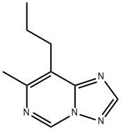 7-METHYL-8-PROPYL-[1,2,4]TRIAZOLO[1,5-C]PYRIMIDINE 结构式