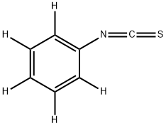 PHENYL-D5 ISOTHIOCYANATE 结构式