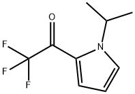 Ethanone, 2,2,2-trifluoro-1-[1-(1-methylethyl)-1H-pyrrol-2-yl]- (9CI) 结构式