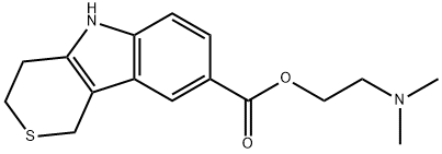 Tipindole 结构式