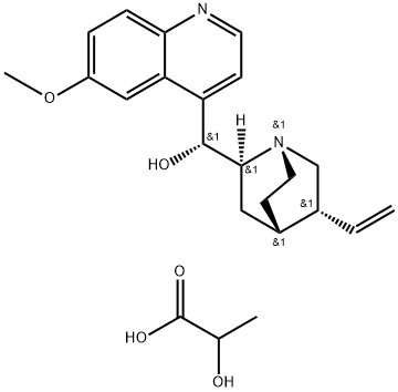 QUININE LACTATE 结构式