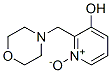 3-Pyridinol, 2-(4-morpholinylmethyl)-, 1-oxide (9CI) 结构式