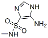 1H-Imidazole-4-sulfonamide,  5-amino-N-methyl-  (9CI) 结构式