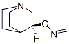 Formaldehyde, O-1-azabicyclo[2.2.2]oct-3-yloxime, (S)- (9CI) 结构式