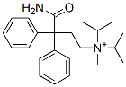 (3-carbamoyl-3,3-diphenylpropyl)diisopropylmethylammonium 结构式