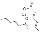 山梨酸钙 结构式