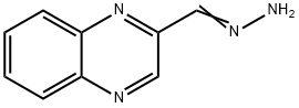 2-Quinoxalinecarboxaldehyde,  hydrazone 结构式