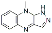 1H-Pyrazolo[3,4-b]quinoxaline,9,9a-dihydro-9-methyl-(9CI) 结构式