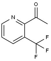 2-乙酰基-3-三氟甲基吡啶 结构式
