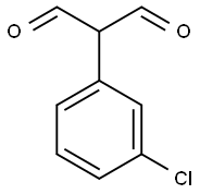 2-(3-氯苯基)丙二醛 结构式