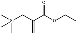 2-(三甲硅烷基甲基)丙烯酸乙酯 结构式