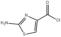 4-Thiazolecarbonyl chloride, 2-amino- (9CI) 结构式