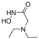 Acetamide, 2-(diethylamino)-N-hydroxy- (9CI) 结构式