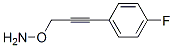 Hydroxylamine, O-[3-(4-fluorophenyl)-2-propynyl]- (9CI) 结构式