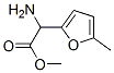 2-Furanaceticacid,alpha-amino-5-methyl-,methylester(9CI) 结构式