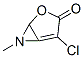 2-Oxa-6-azabicyclo[3.1.0]hex-4-en-3-one,  4-chloro-6-methyl- 结构式