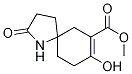 8-羟基-2-氧代-1-氮杂螺[4.5]-7-癸烯-7-羧酸甲酯 结构式