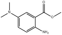 Benzoic acid, 2-amino-5-(dimethylamino)-, methyl ester (9CI) 结构式