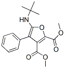 2,3-Furandicarboxylic  acid,  5-[(1,1-dimethylethyl)amino]-4-phenyl-,  dimethyl  ester  (9CI) 结构式