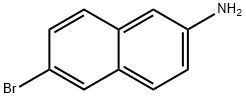 6-溴-2-氨基萘 结构式