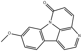 9-甲氧基铁屎米酮 结构式
