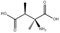 L-Aspartic acid, 2,3-dimethyl-, (3S)- (9CI) 结构式