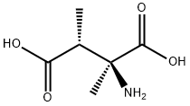 L-Aspartic acid, 2,3-dimethyl-, (3R)- (9CI) 结构式