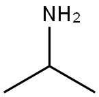 一异丙胺 结构式